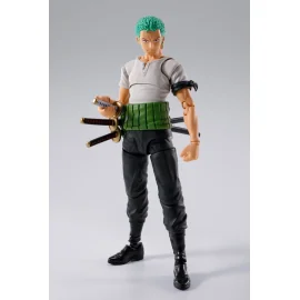 One Piece action figure SHFiguarts Roronoa Zoro Romance Dawn Ver. 15cm Figuurtje 