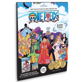 One Piece - Monnaie De Paris Medal Collector Album + 2 mini medals 