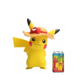 Pokemon Soda Pikachu Days Straw Hat Pikachu 8cm 
